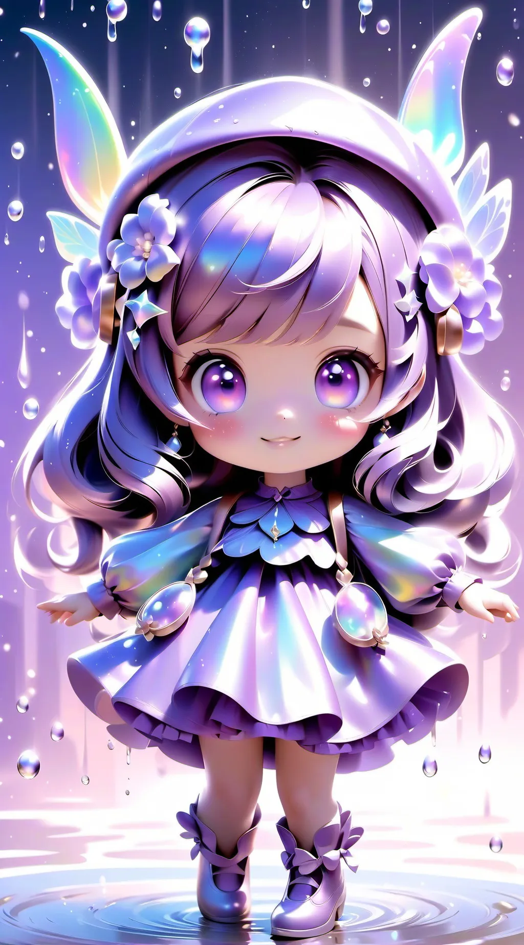 ai character: Kid in MHA background