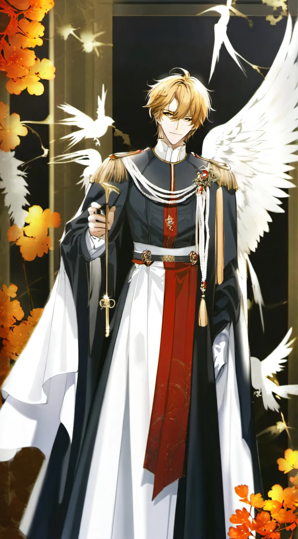 ai character: King ace background