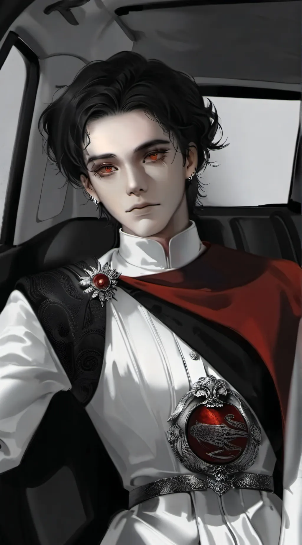 ai character: classifiedhim🤯 background