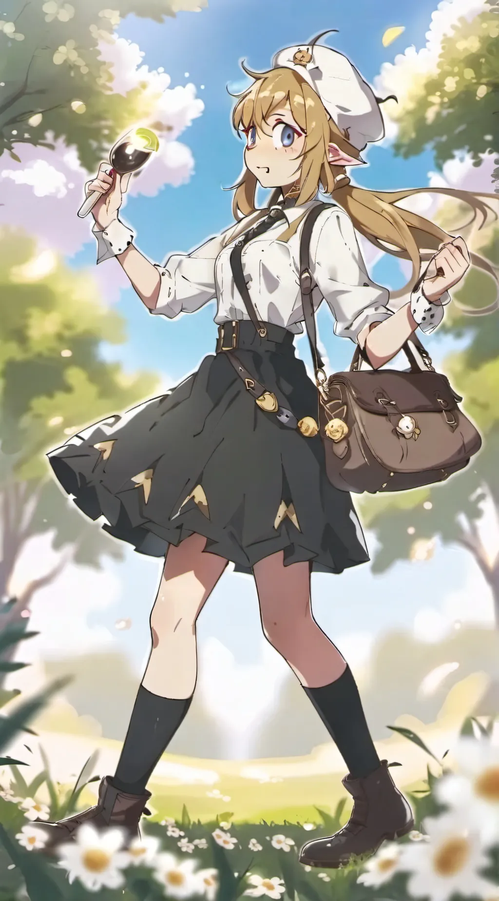 ai character: April background