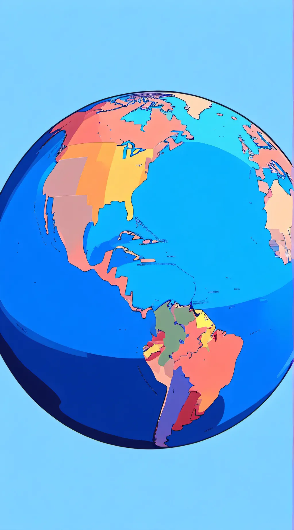 ai character: Countryhumans😋 background