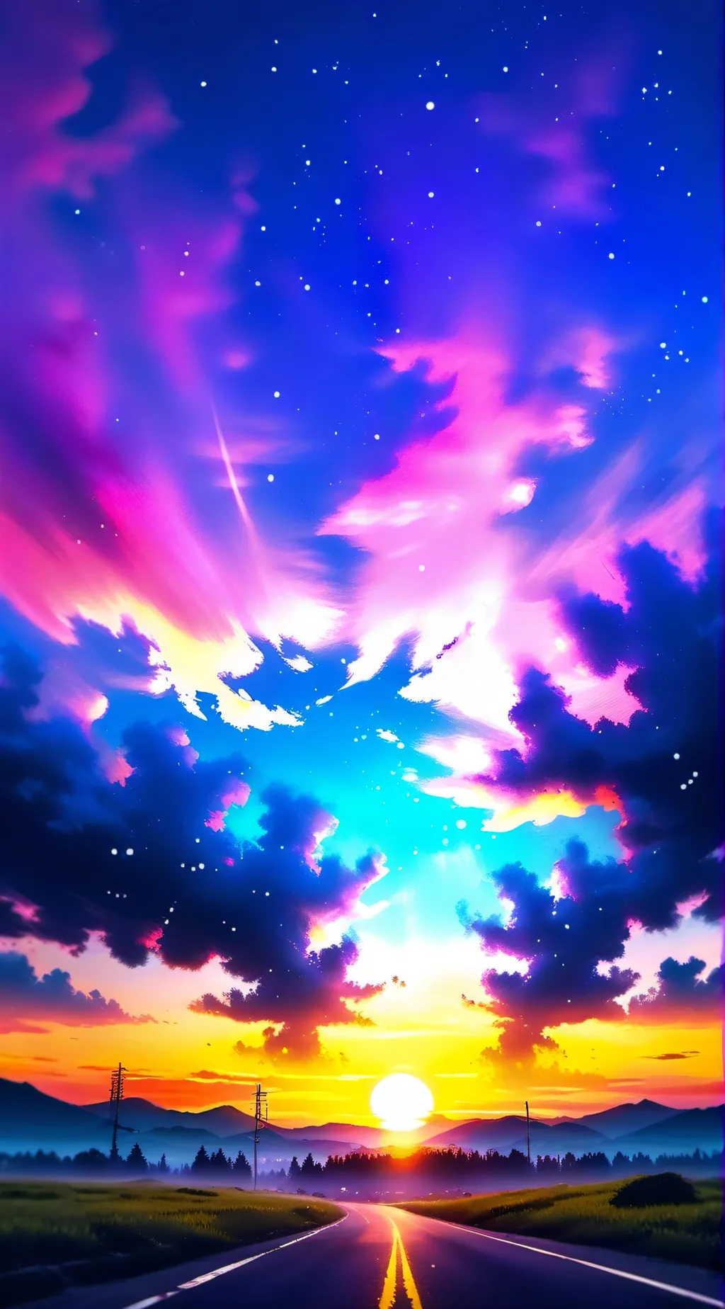 ai character: Amp World background