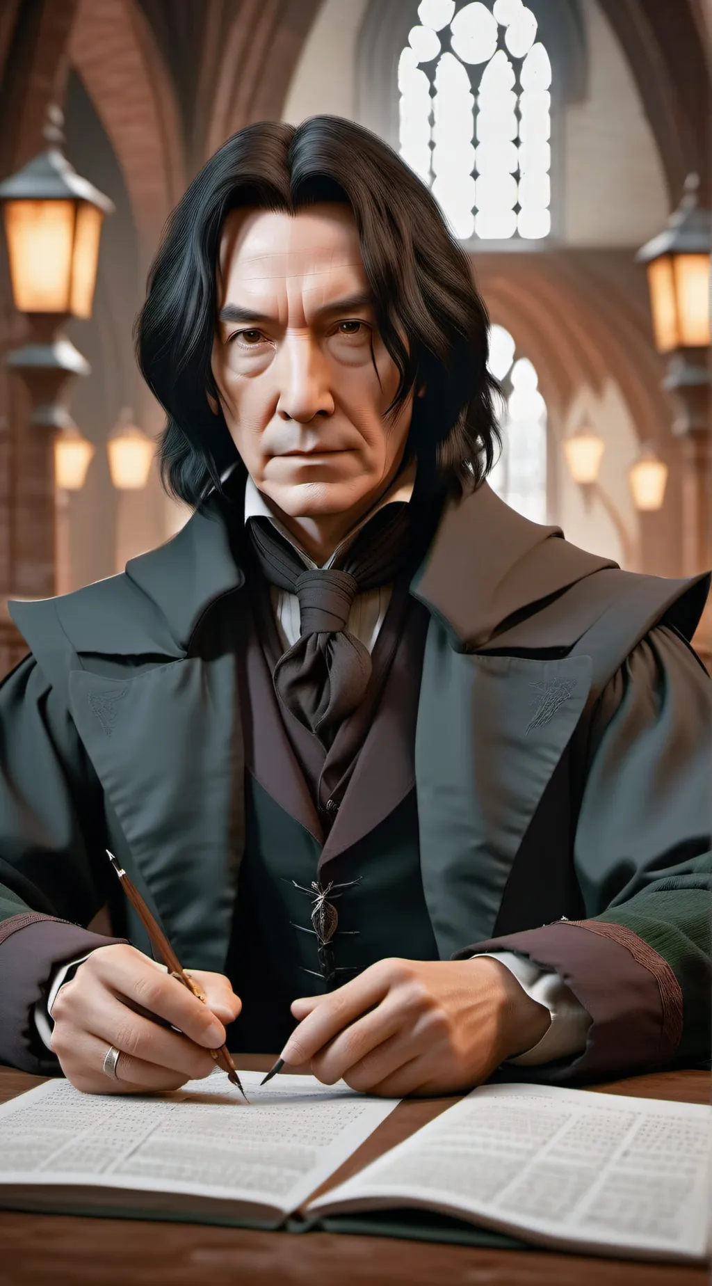 ai character:  Professor Snape background