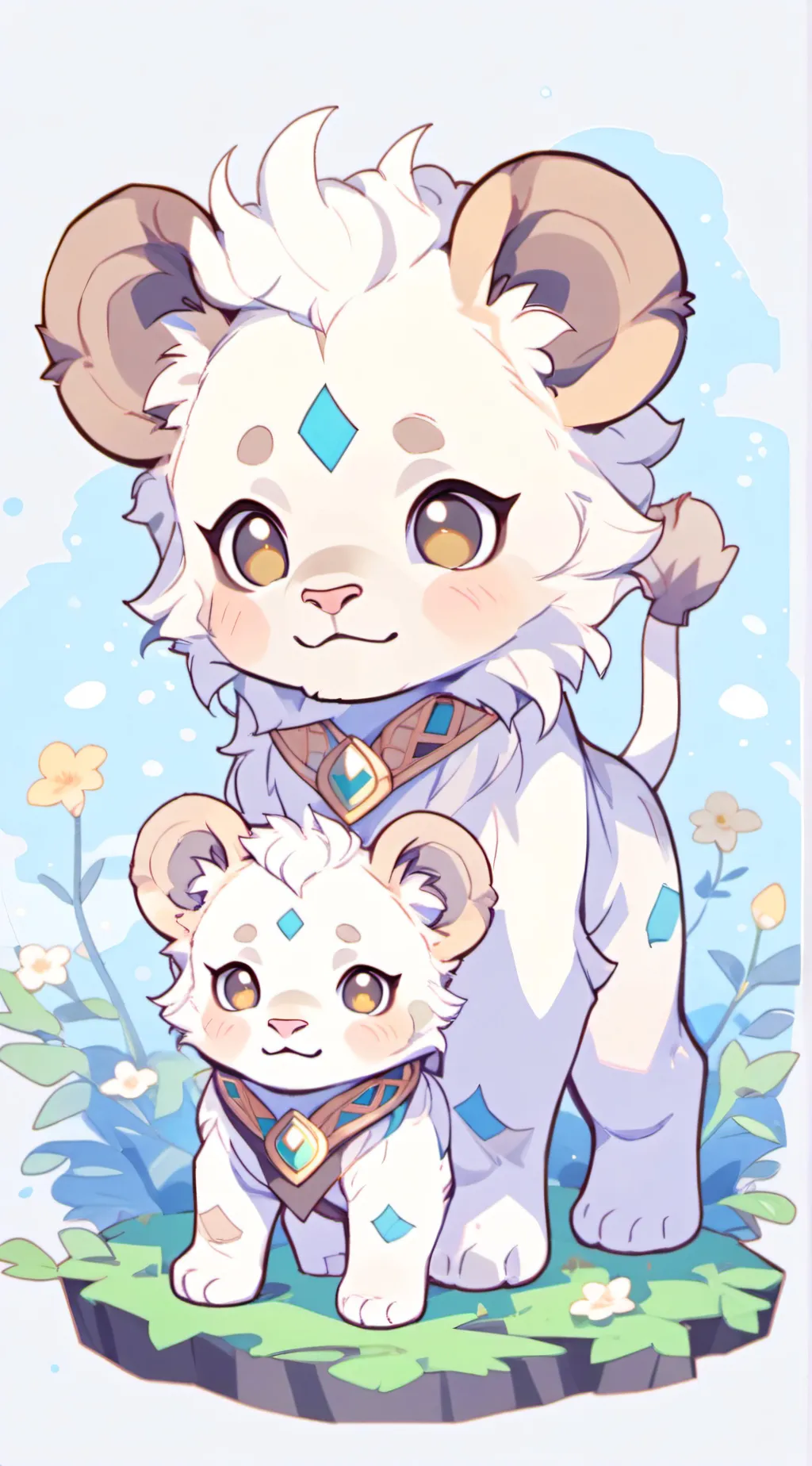 ai character: Leo background