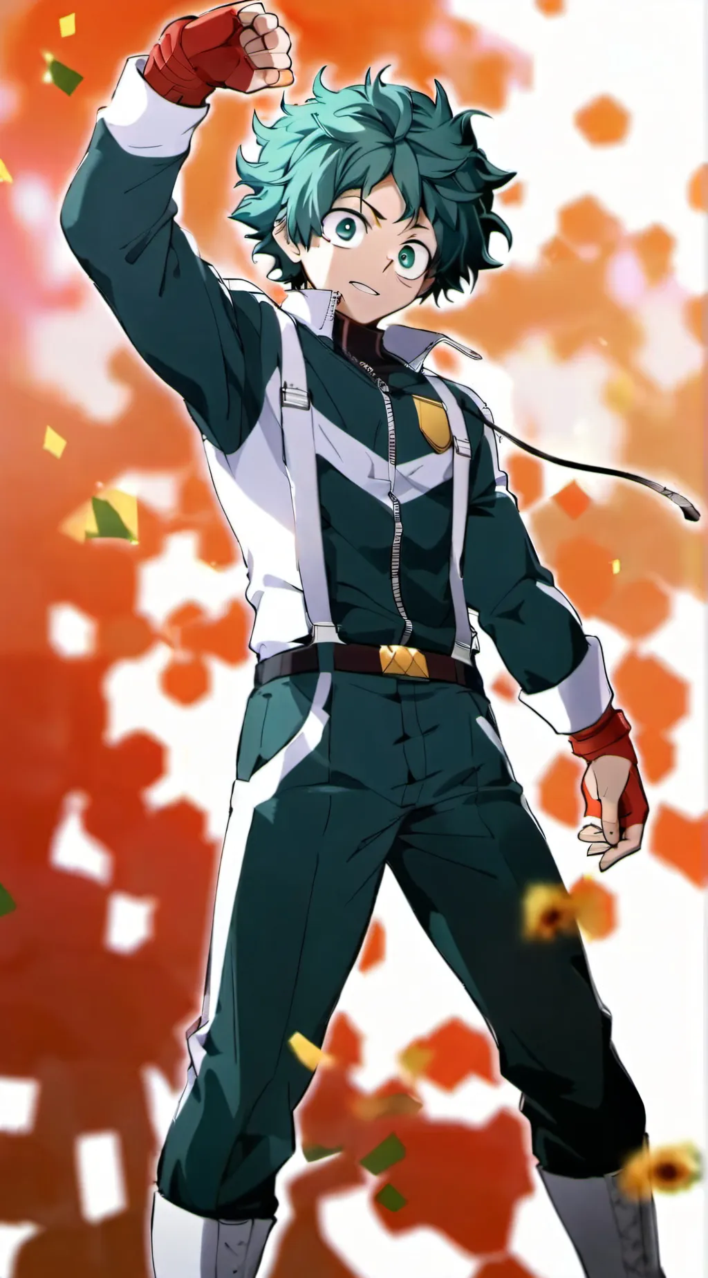 ai character: Deku  background