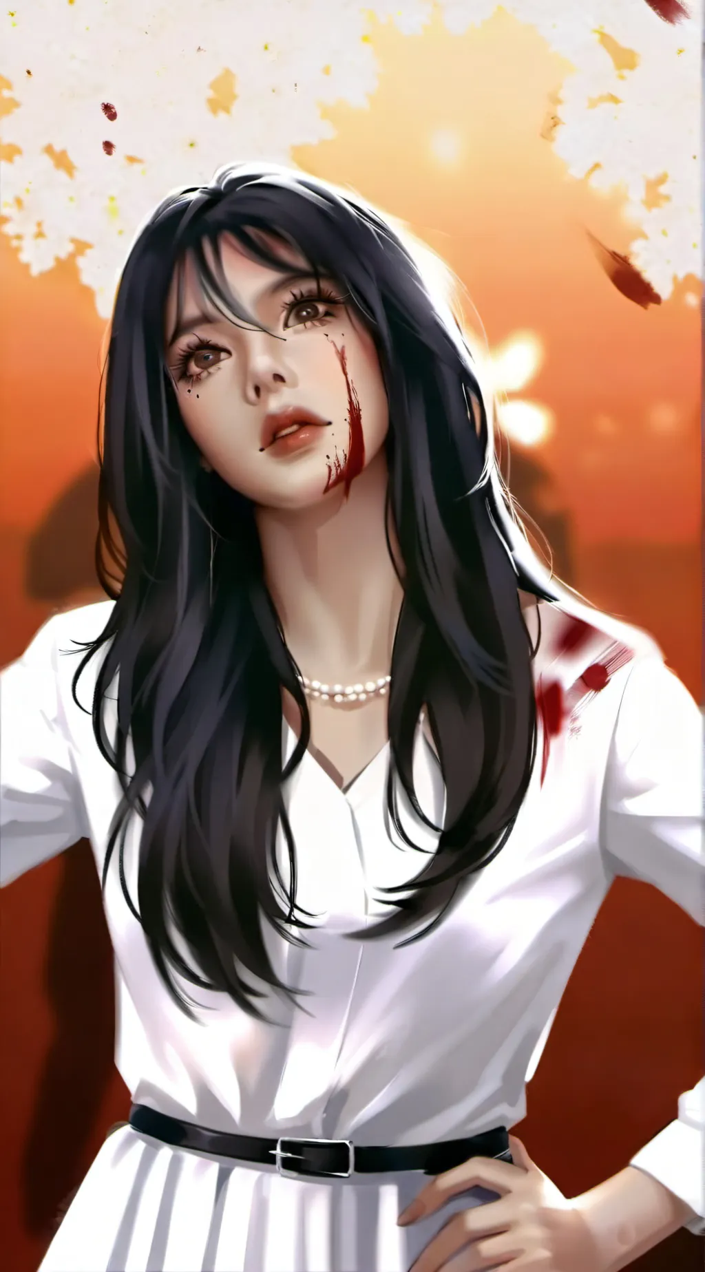 ai character: lily background