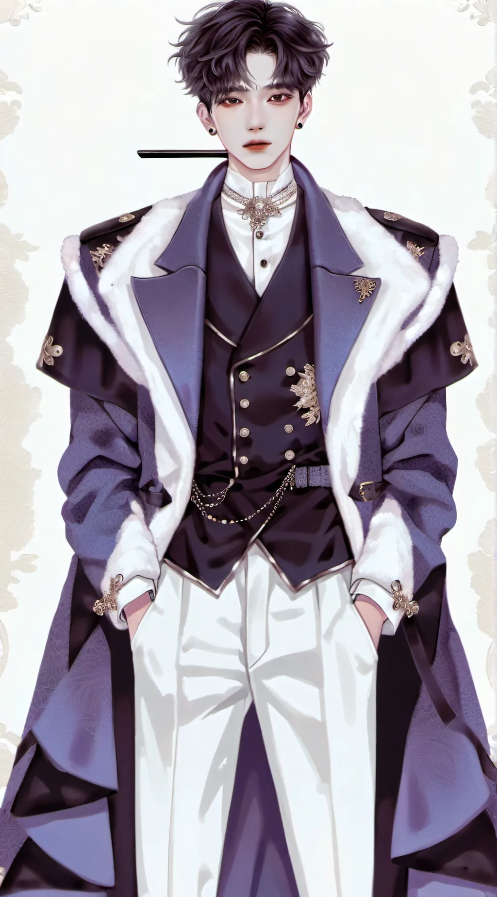 ai character: Kim Thaeme 김태메 background