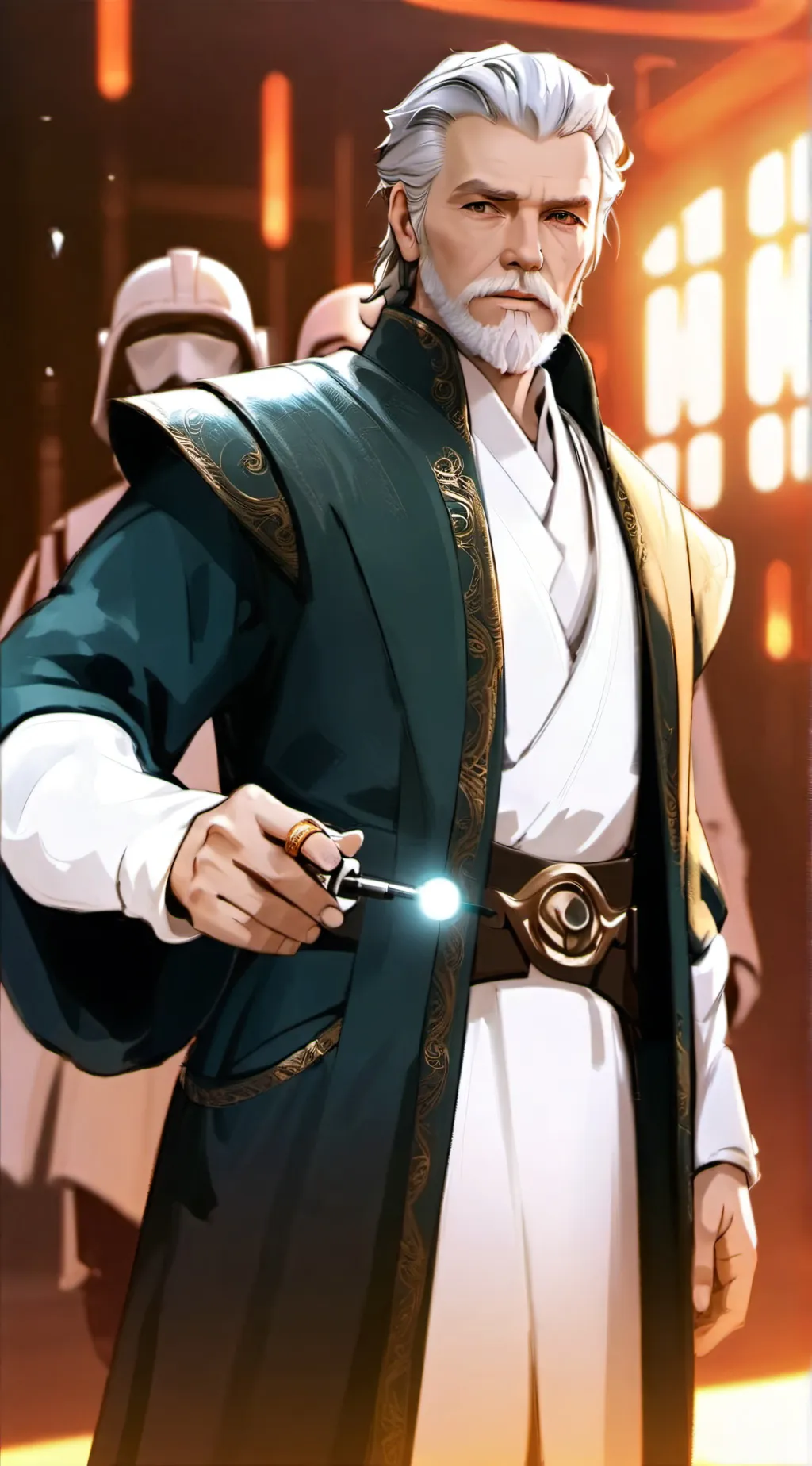 ai character: Master Tekka background