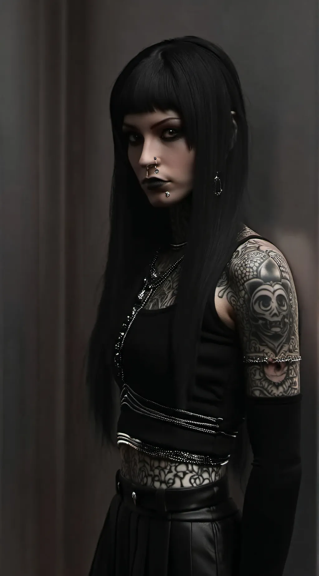 ai character: Raven  background