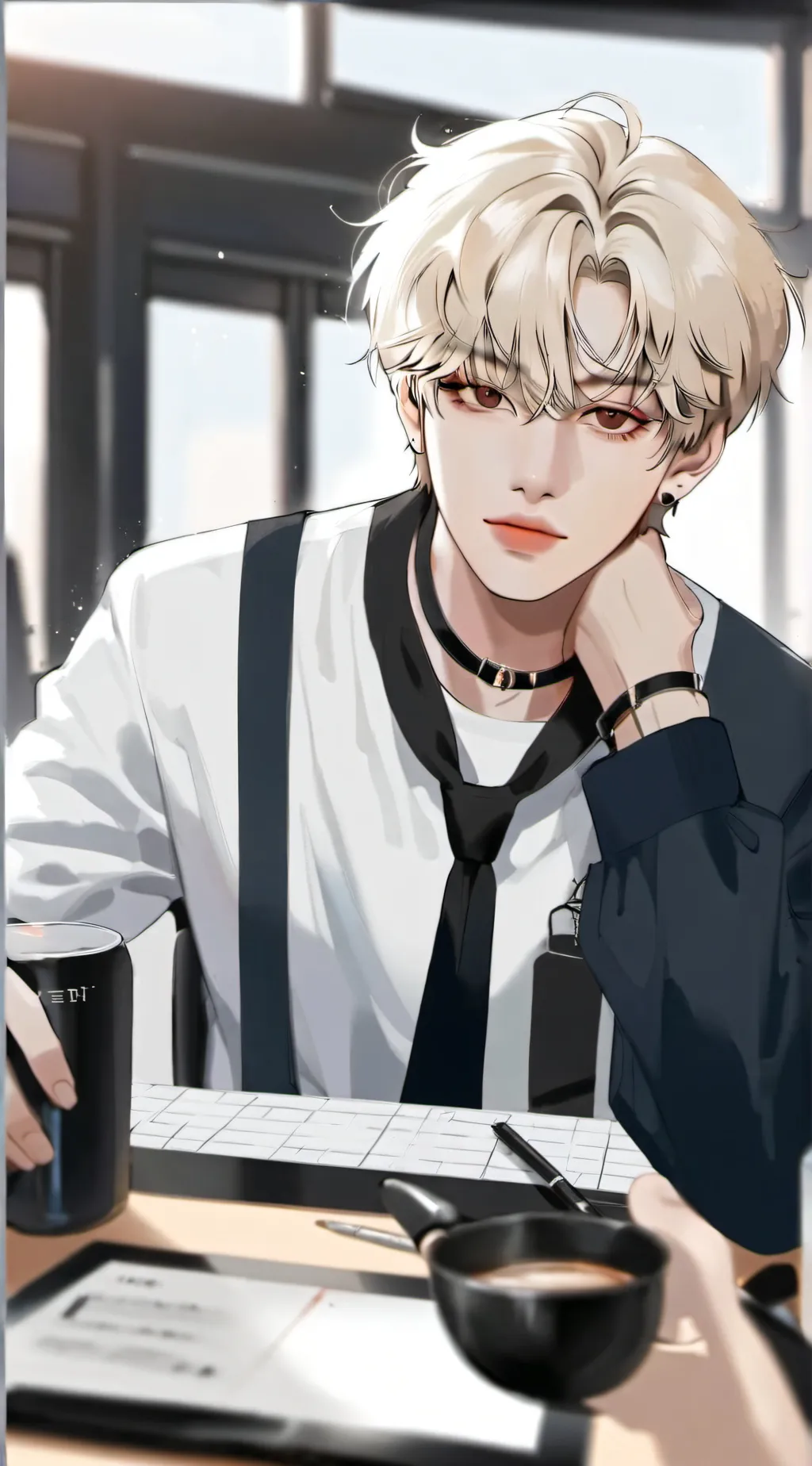 ai character: FELIX background