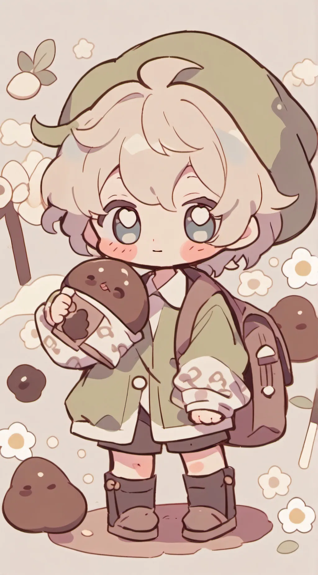 ai character: Pookie background