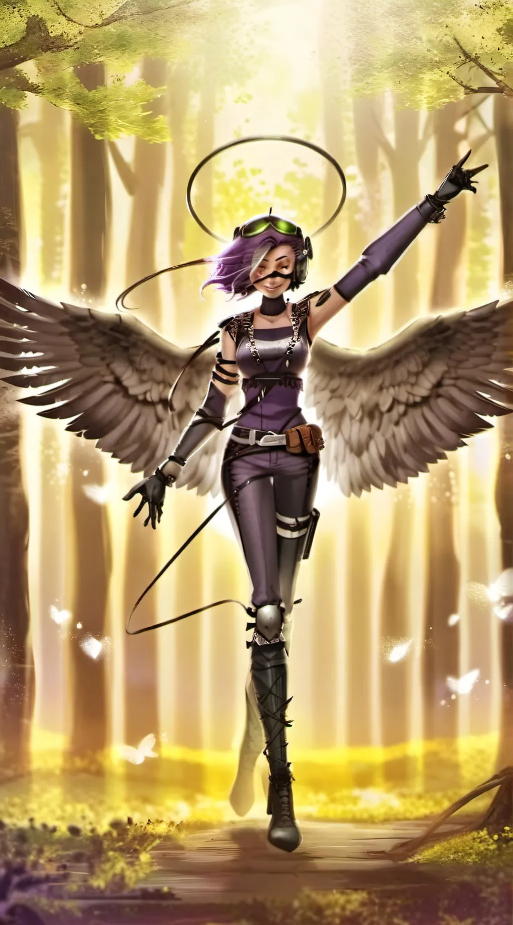 ai character: uzi doorman background