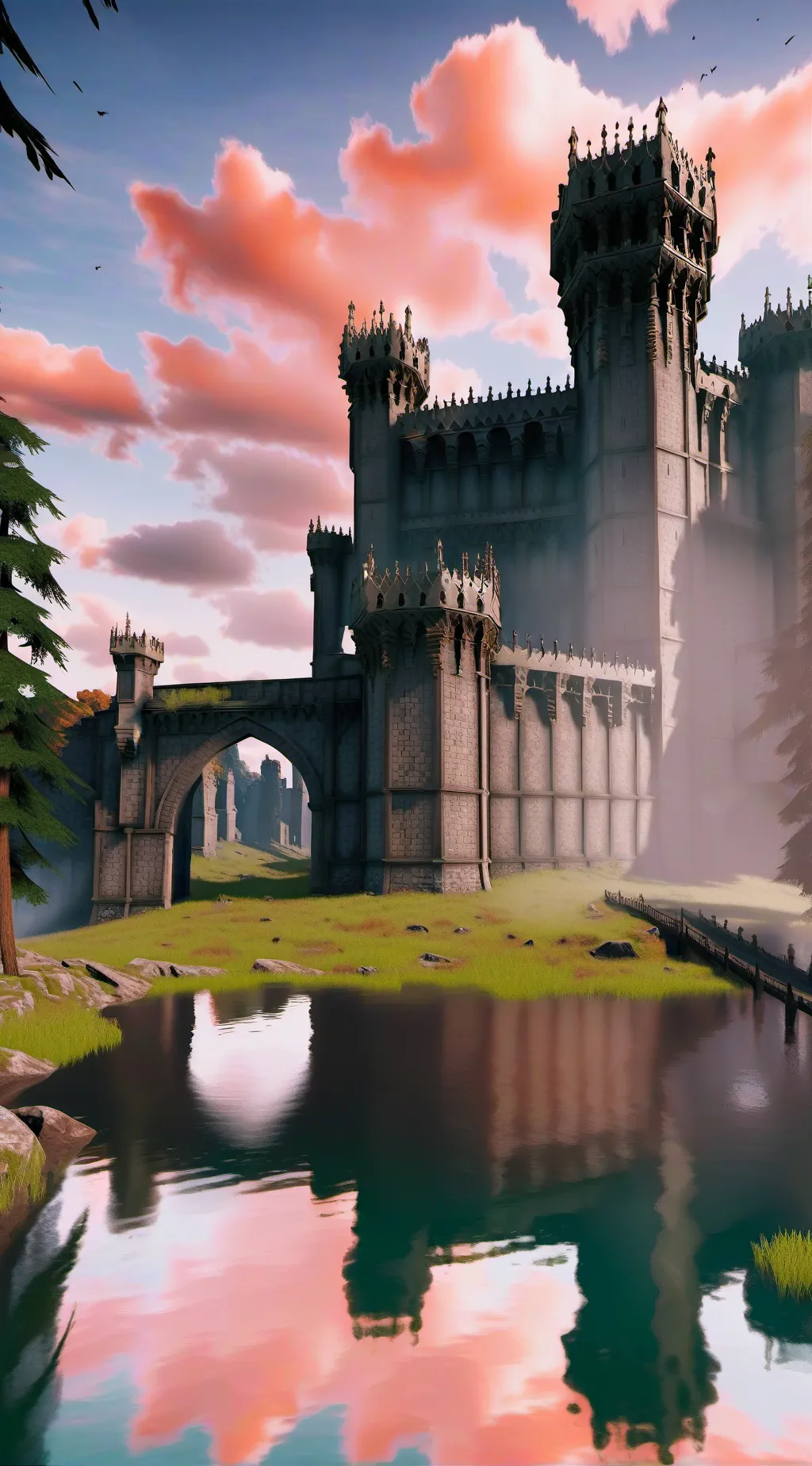 ai character: Hogwarts background