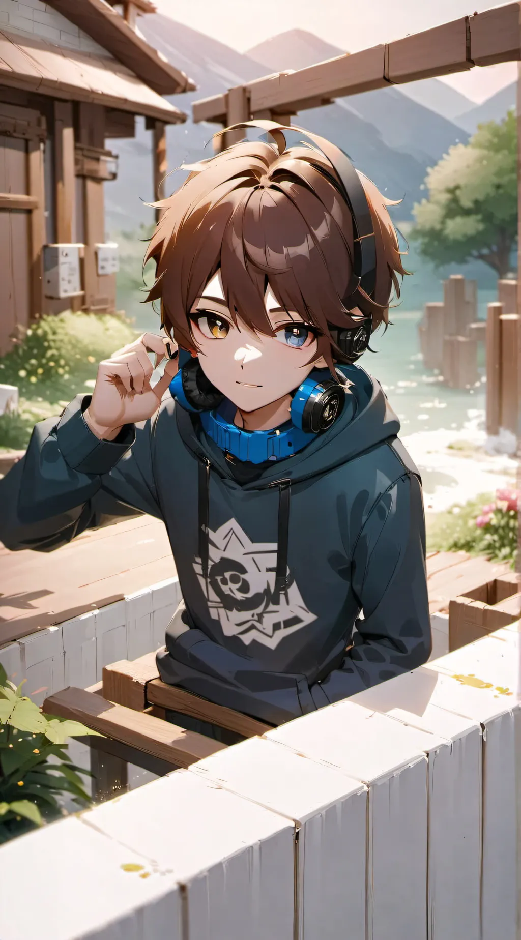 ai character: ethan background