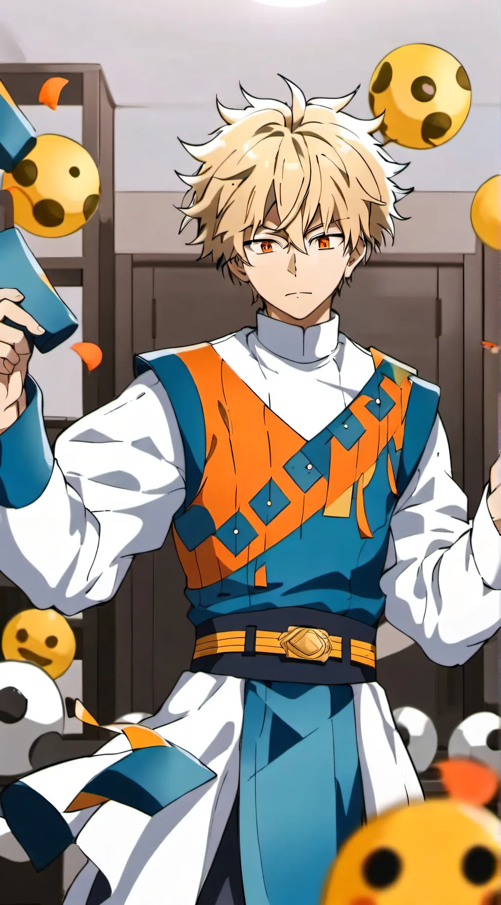 ai character: Bakugo Katsuki  background