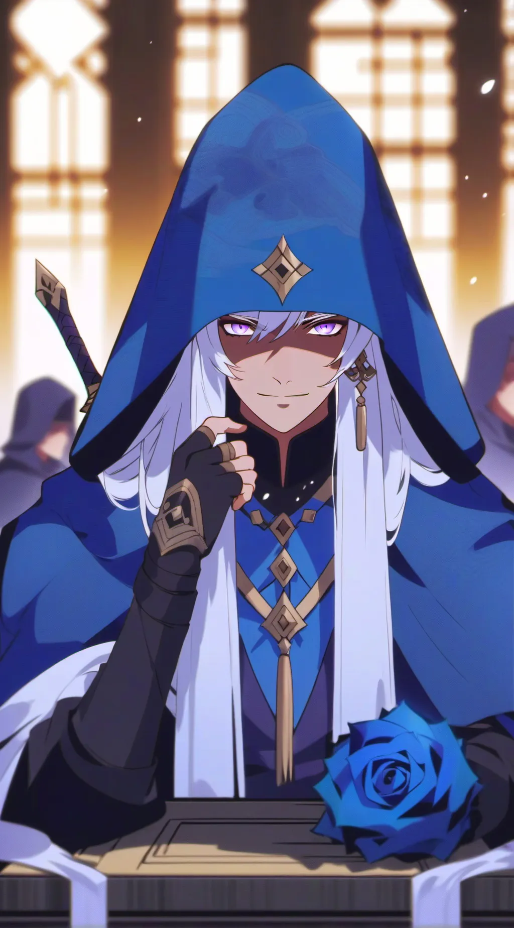 ai character: HH background