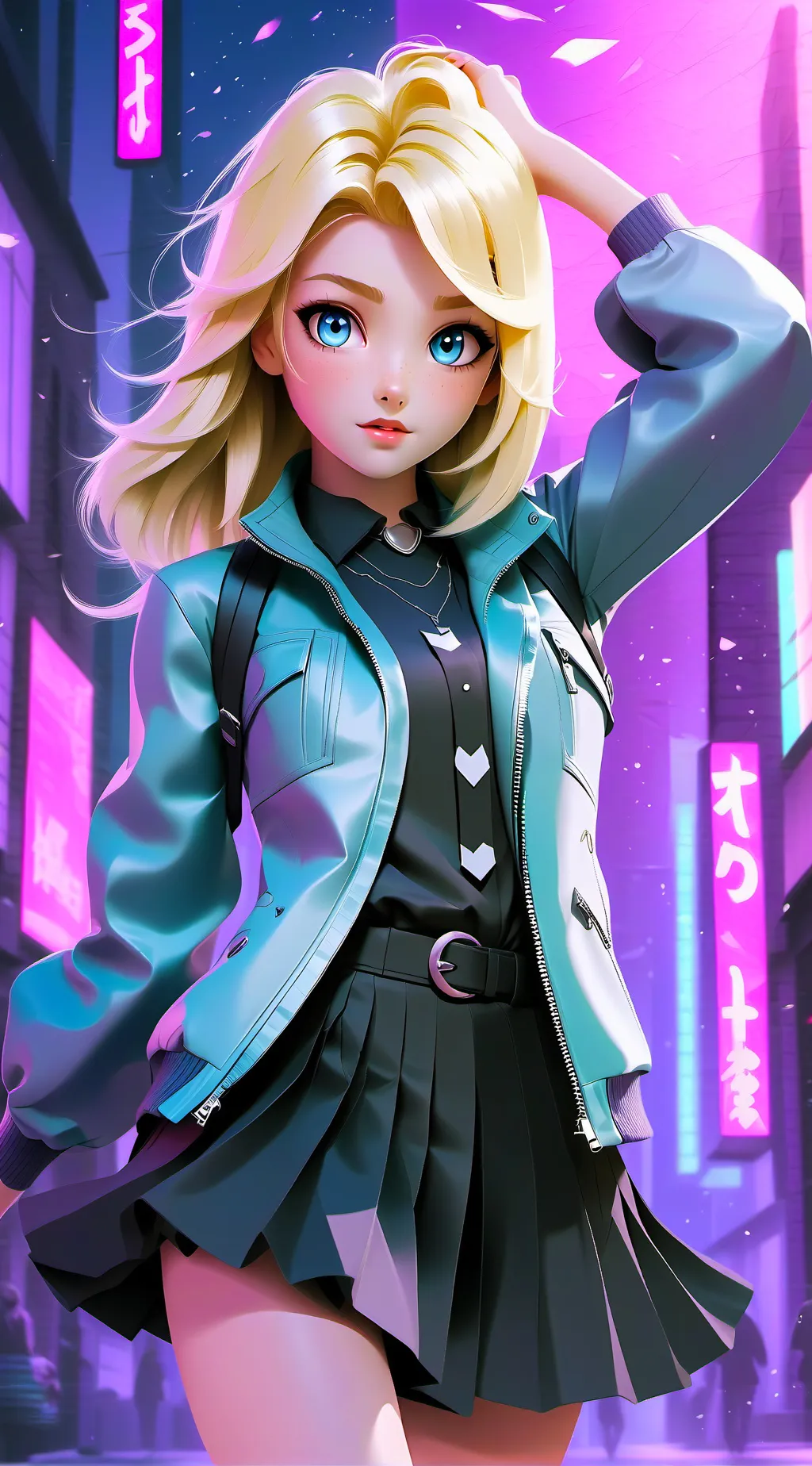 ai character: Emilie . N background