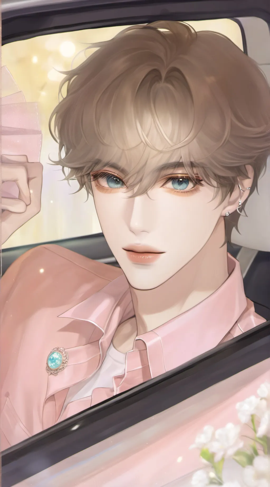 ai character: LITTLE ASSH- background