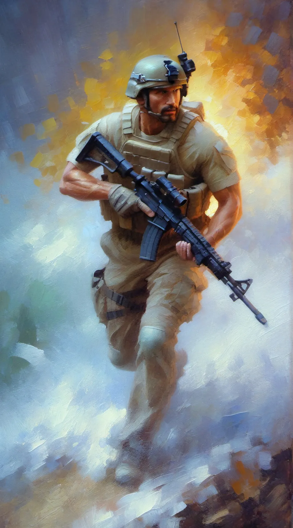 ai character: human background