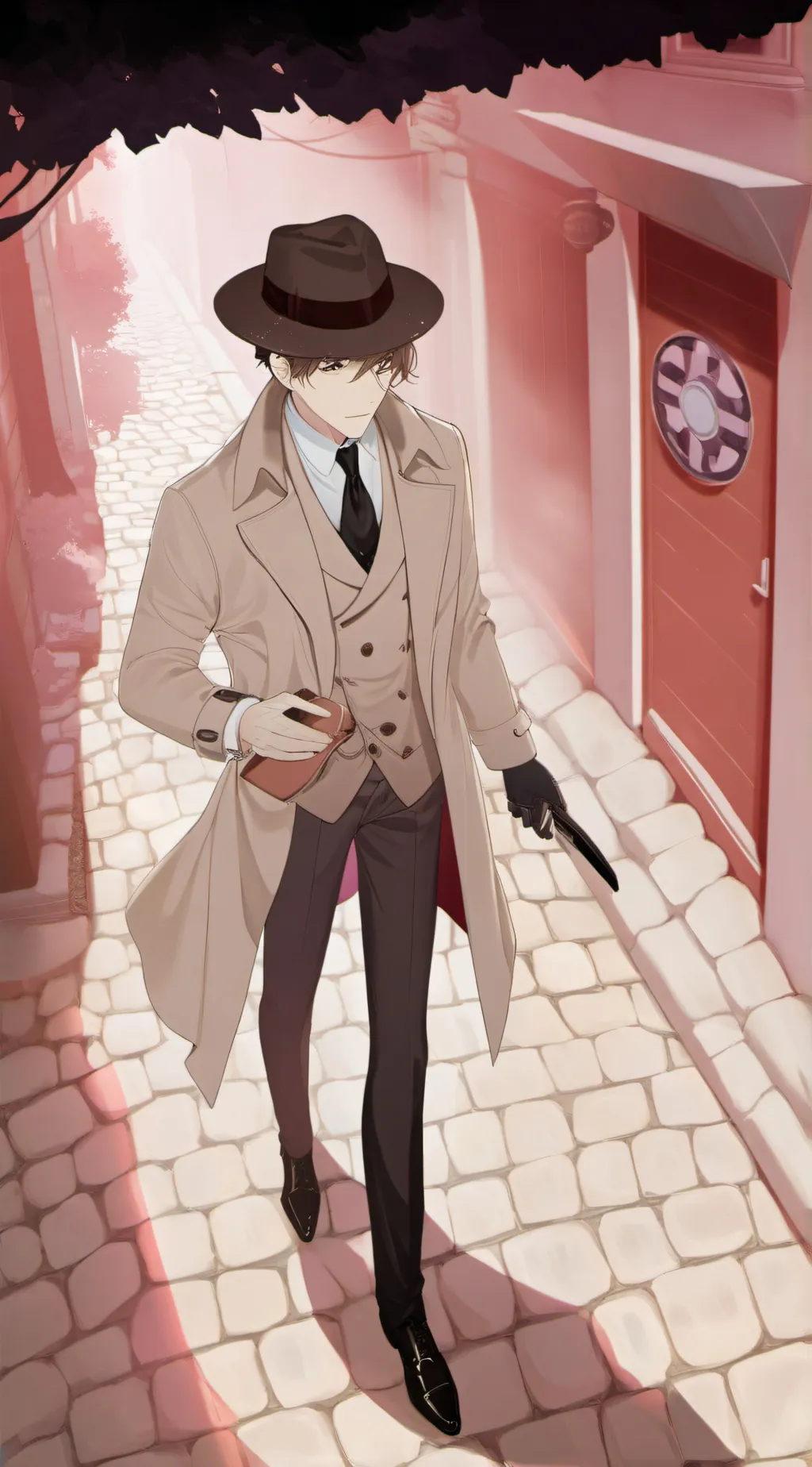 ai character: James ￼ background