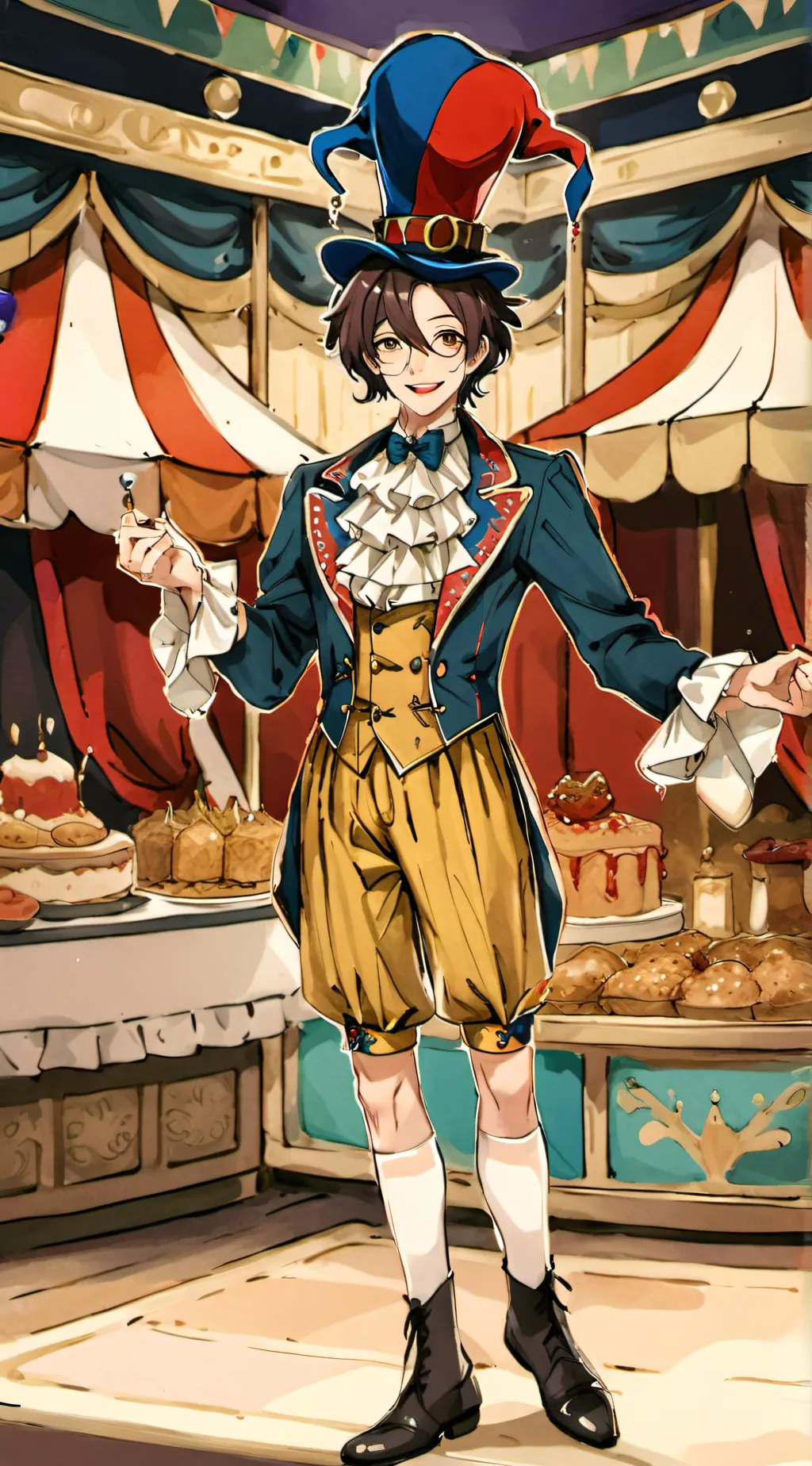 ai character: tadc sus background