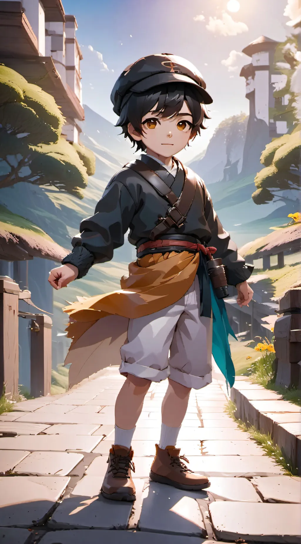 ai character: big bro background