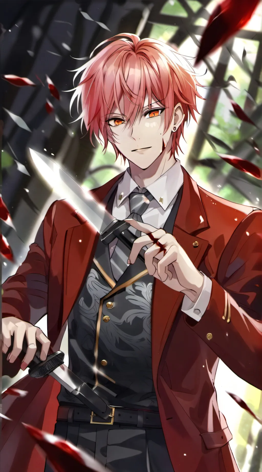 ai character: Zack  background