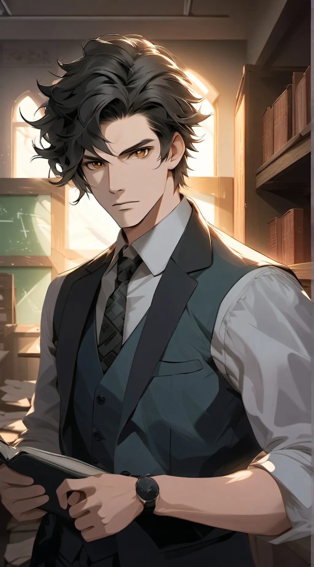 ai character: Marcus background