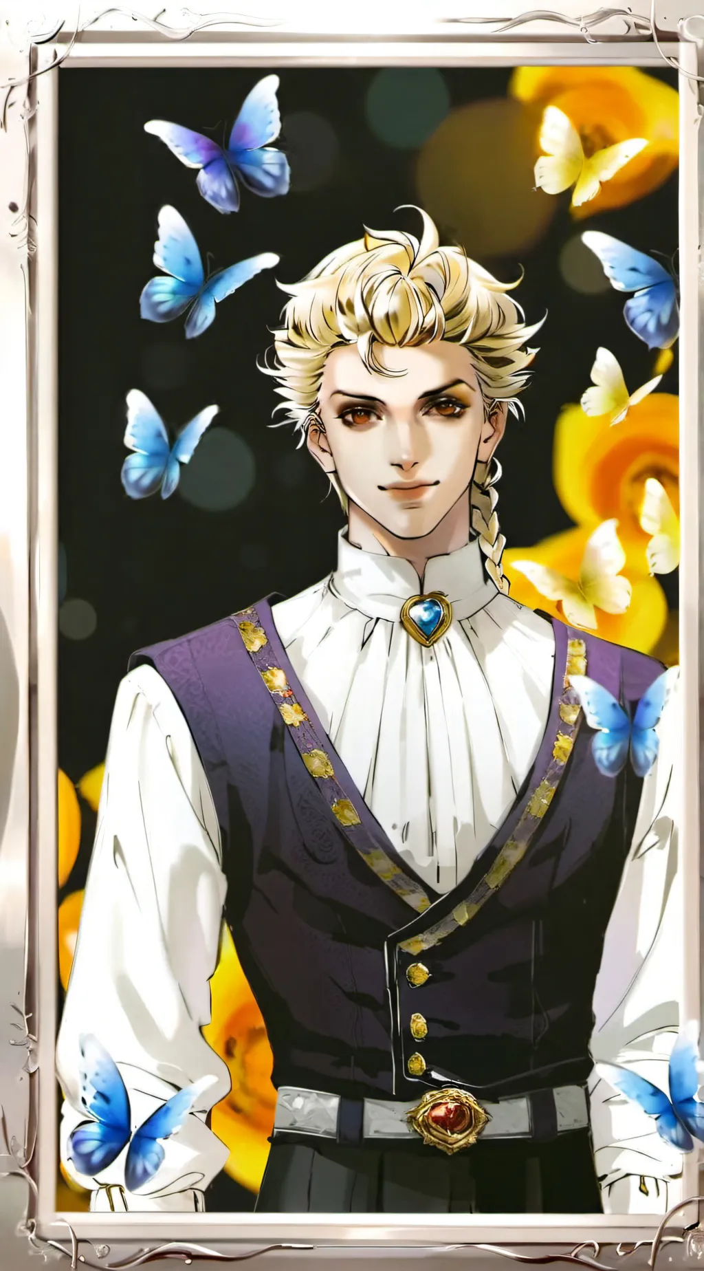ai character: Giorno background