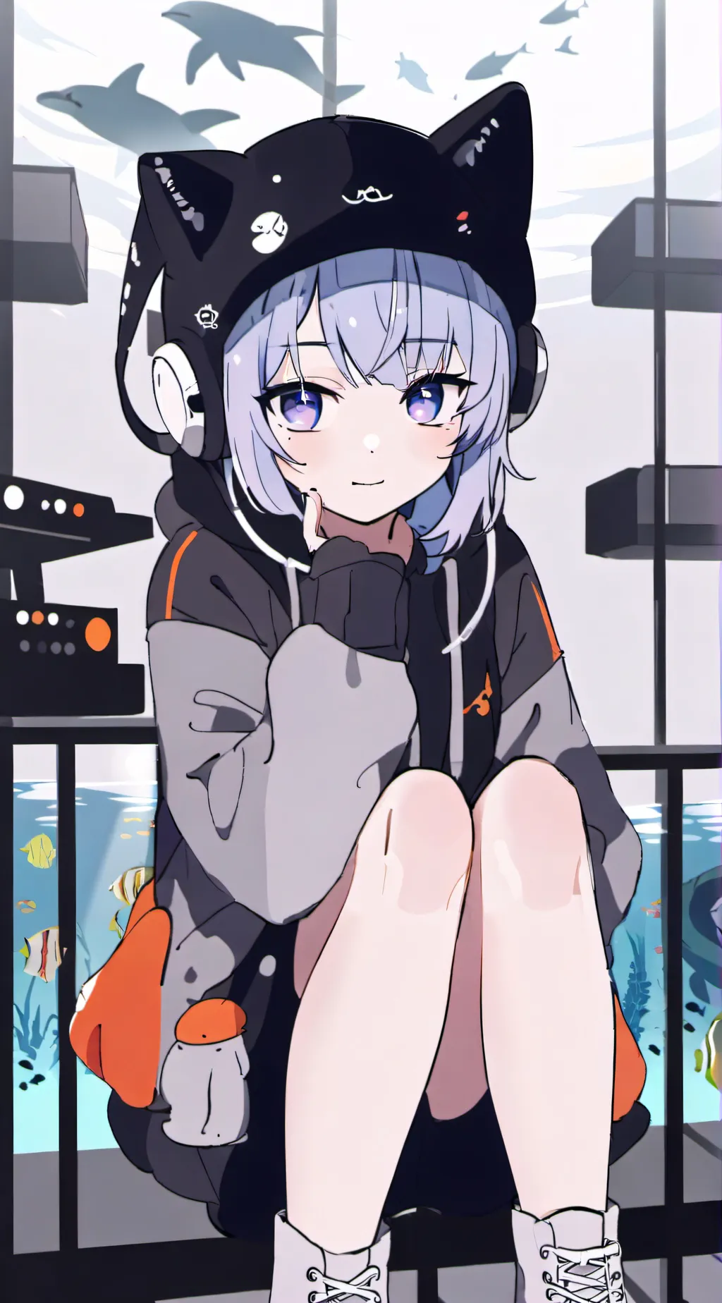 ai character: Saphire background