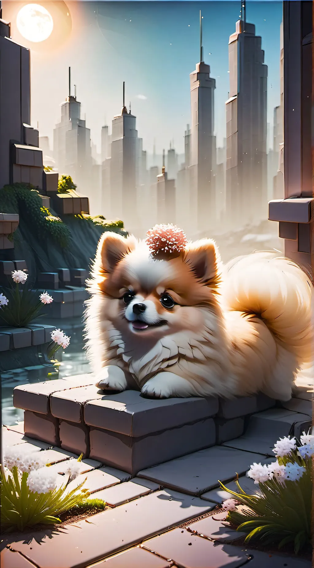 ai character: Eva background