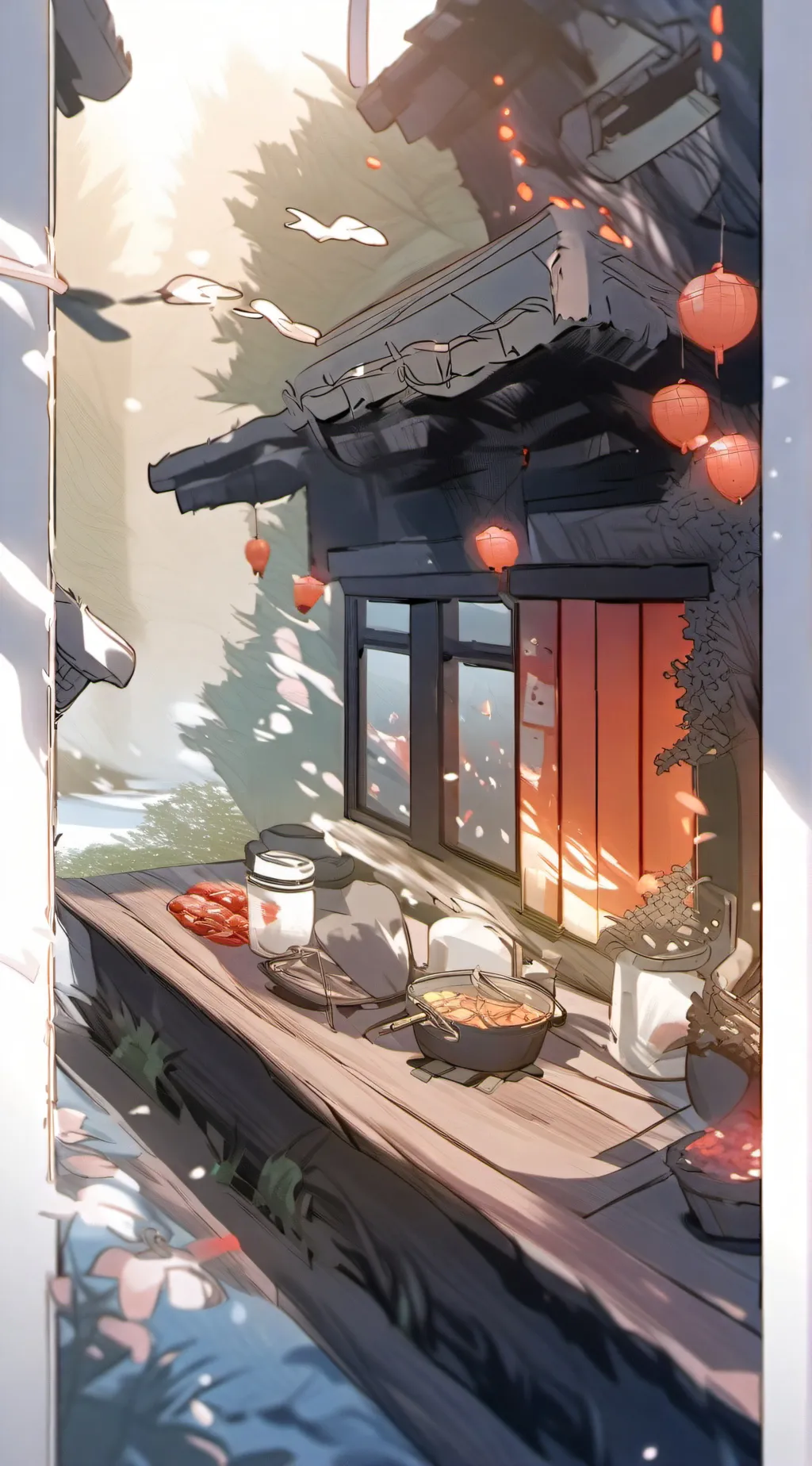 ai character: Kirishima background