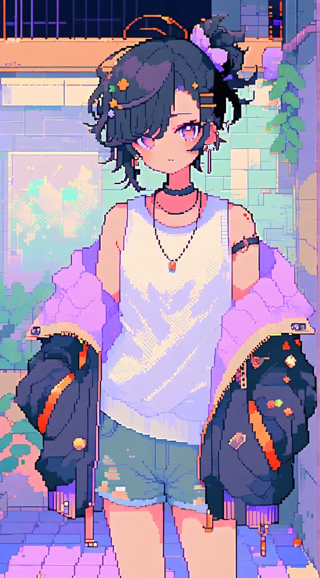 ai character: Aphmau background