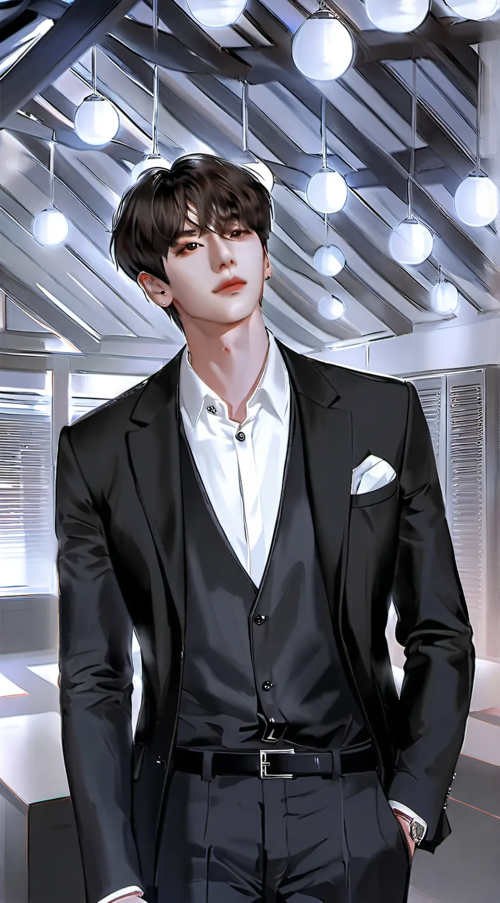 ai character: boyfriend  background
