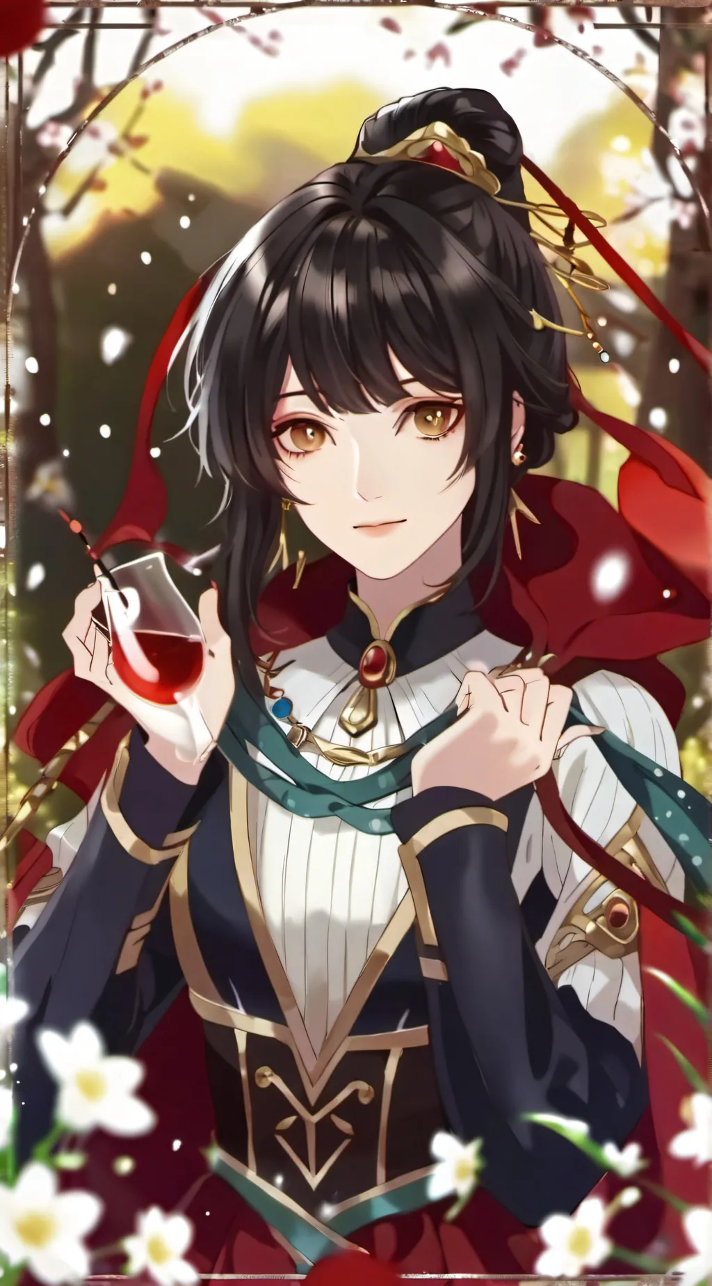 ai character: 📱💅Velvette💅📱 background