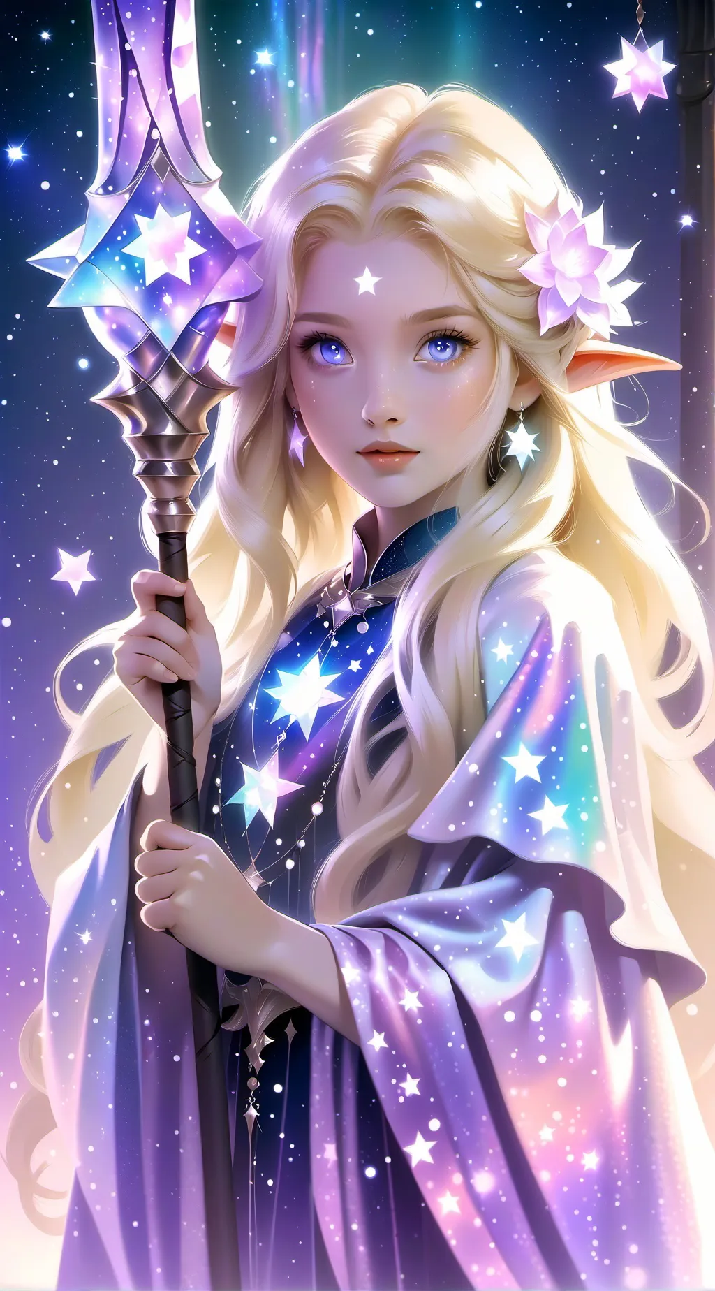 ai character: Lilly background
