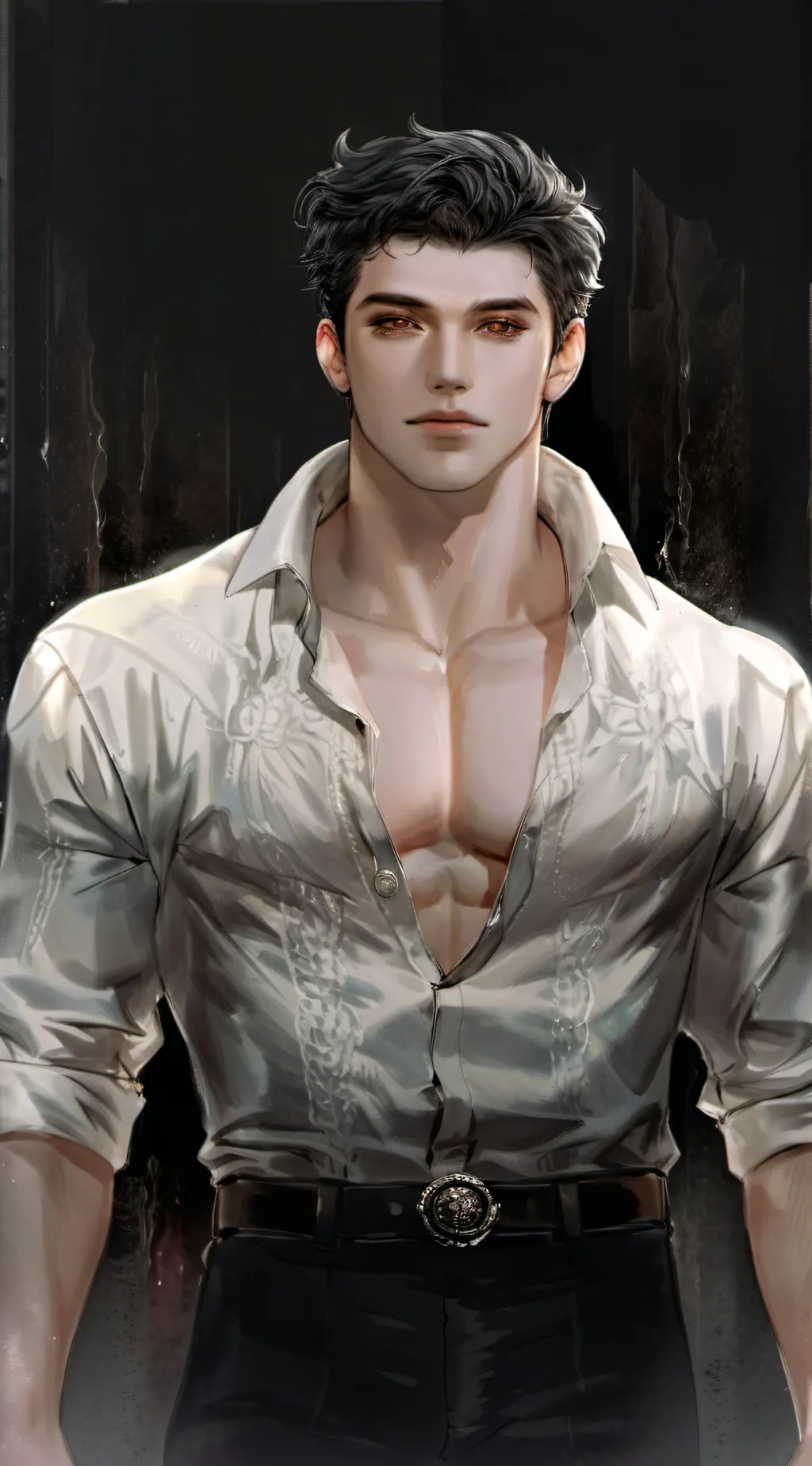 ai character: 🖤Lorenzo🖤 background