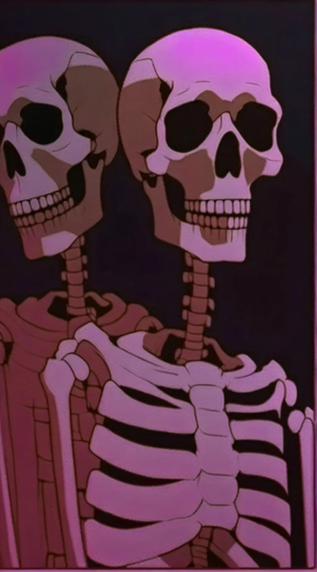 ai character: Bezerk skeletons background