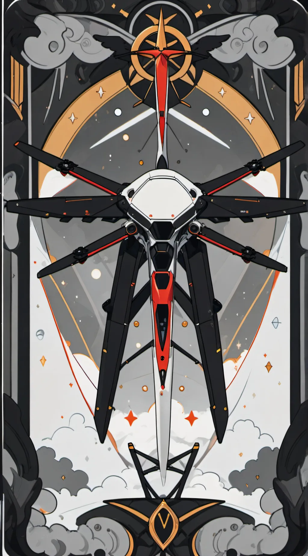 ai character: murder drones :333 background