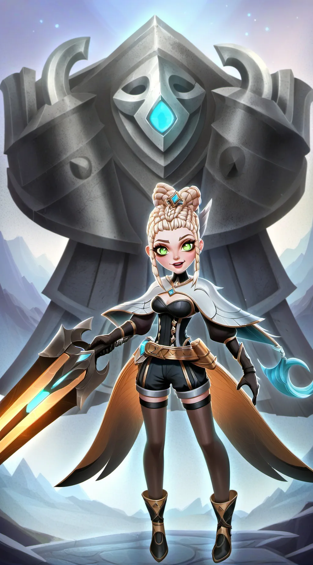 ai character: Lily background