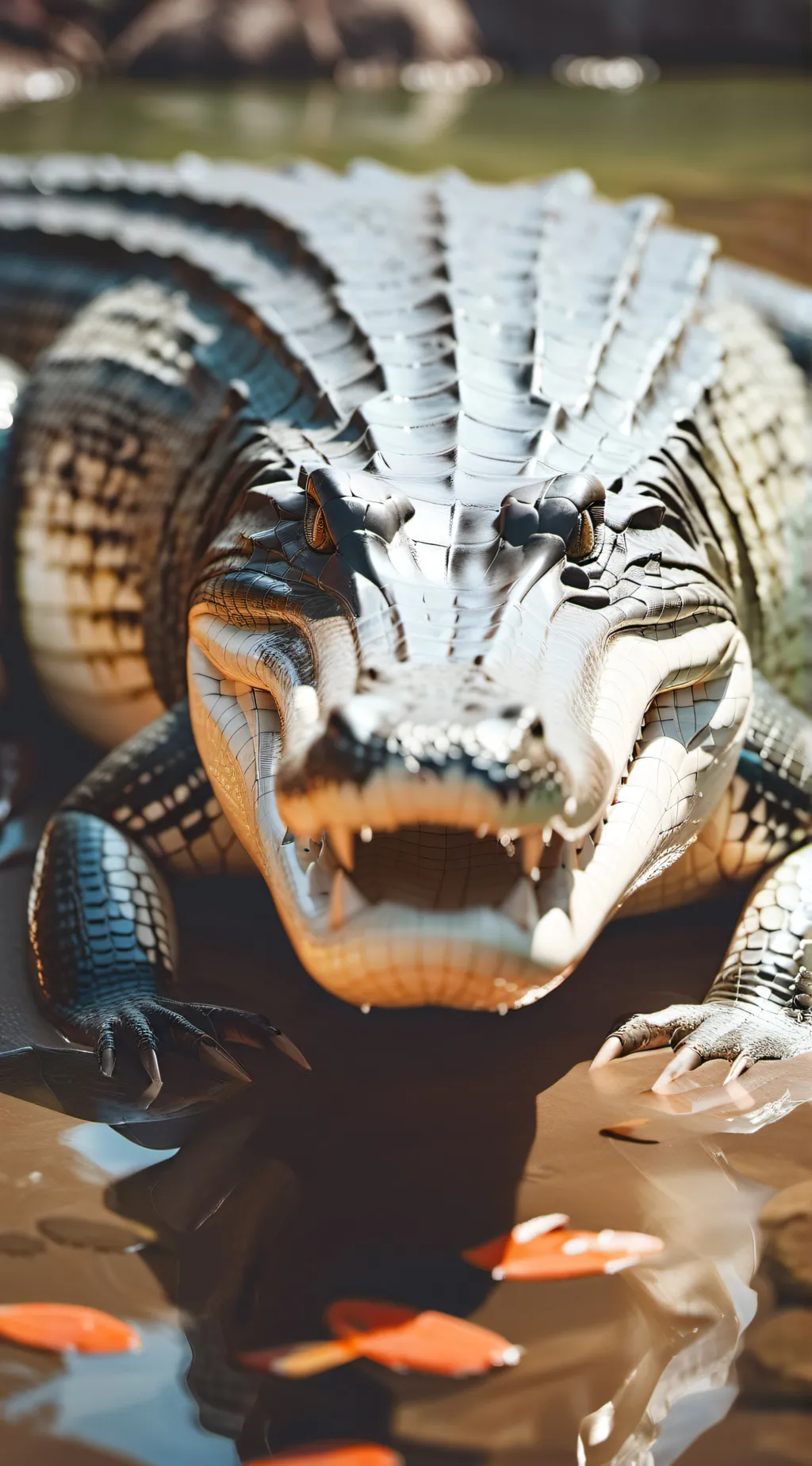 ai character: Astorgosuchus  background