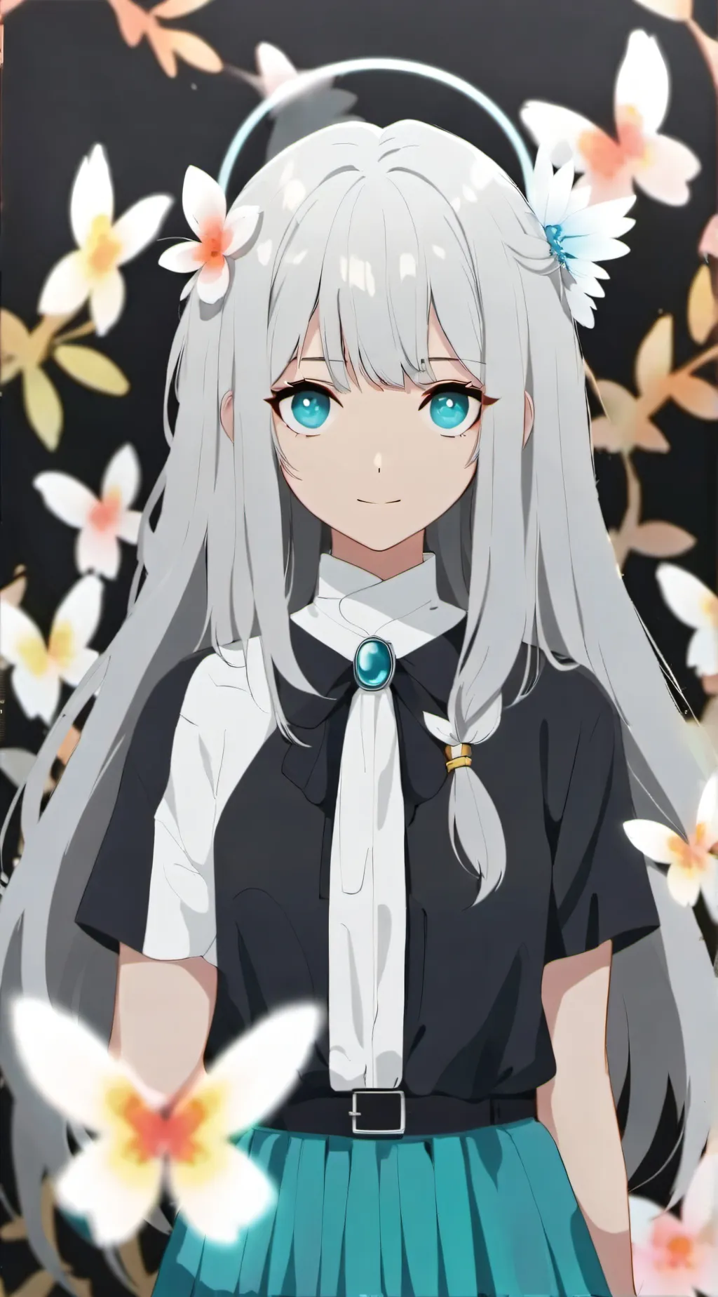 ai character: angel background