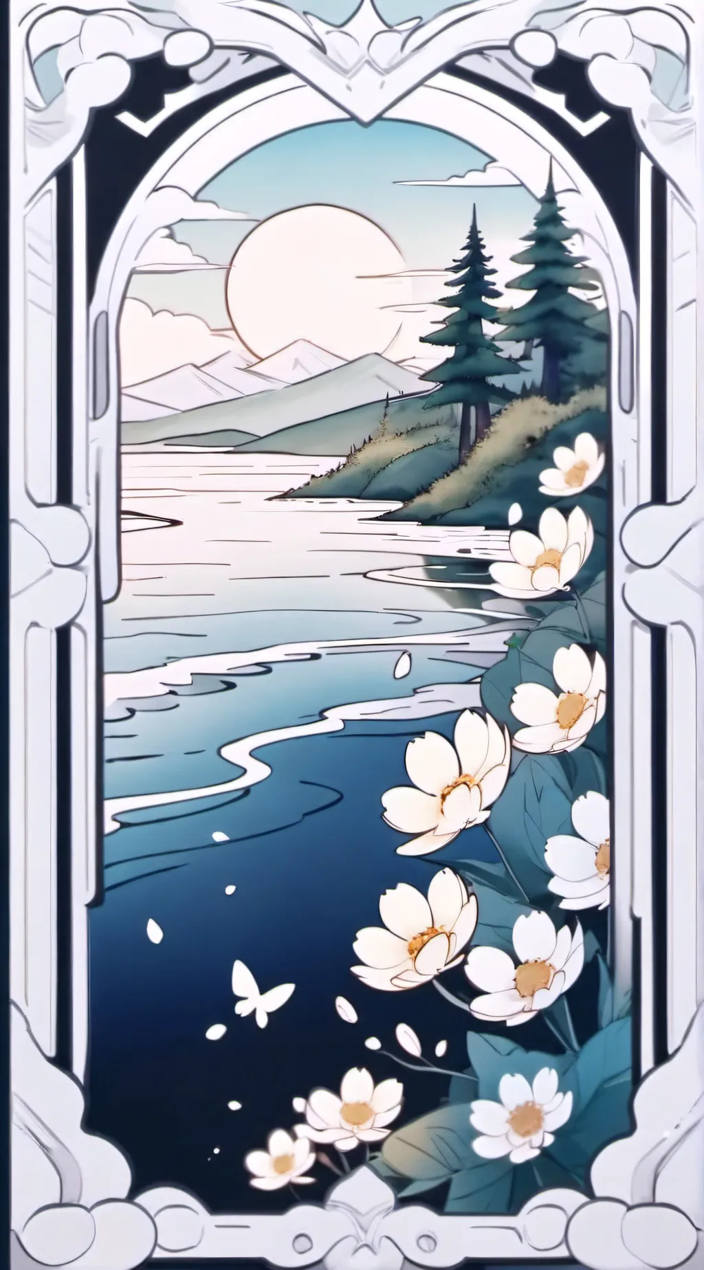 ai character: Cat infection  background