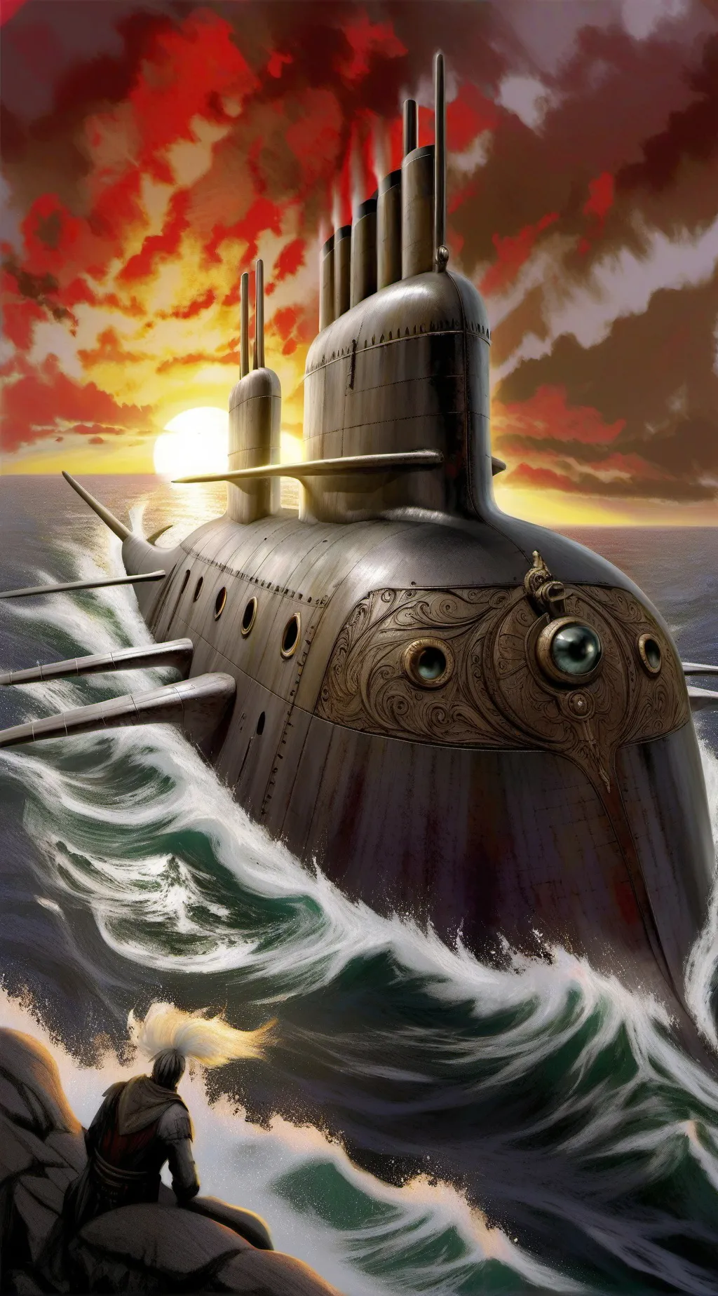 ai character: pressure background