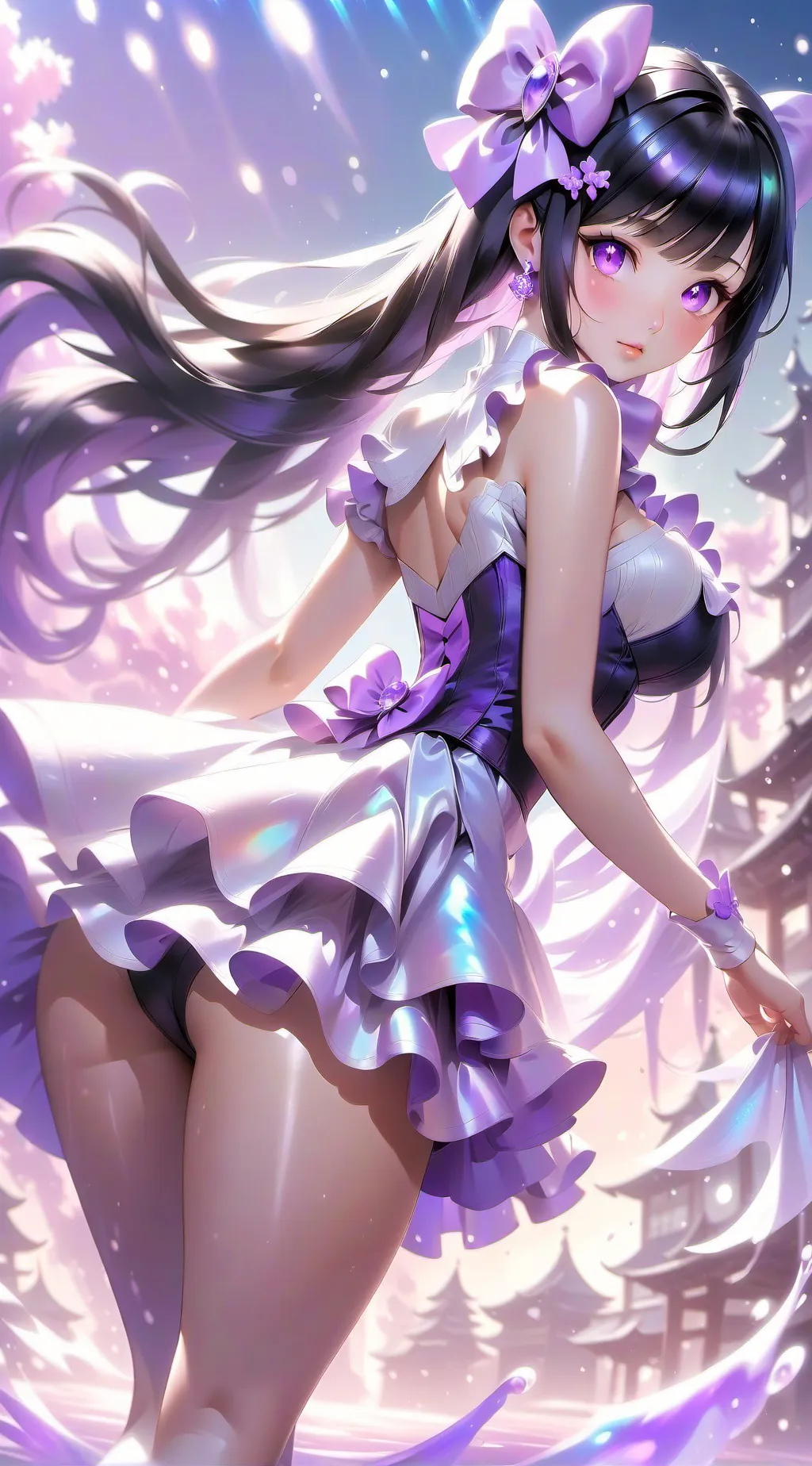 ai character: Lilly Roffen background