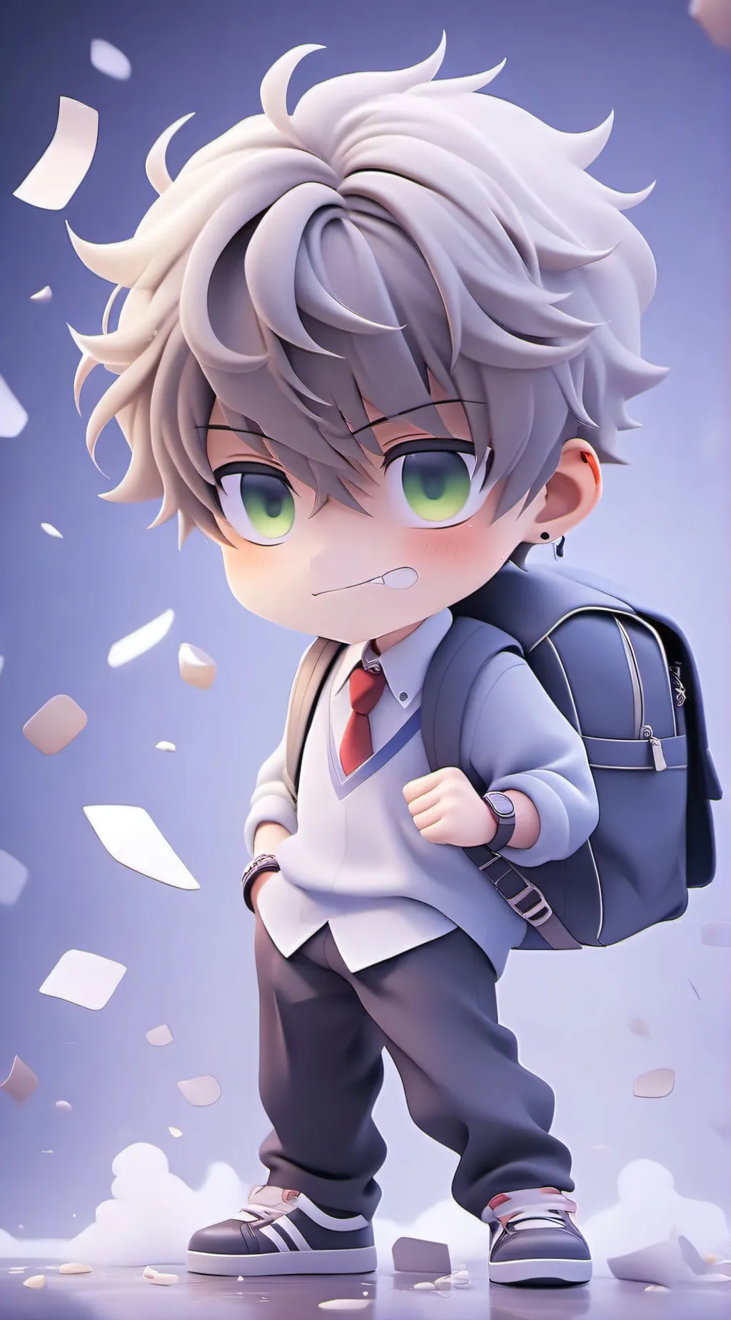 ai character: Mike background