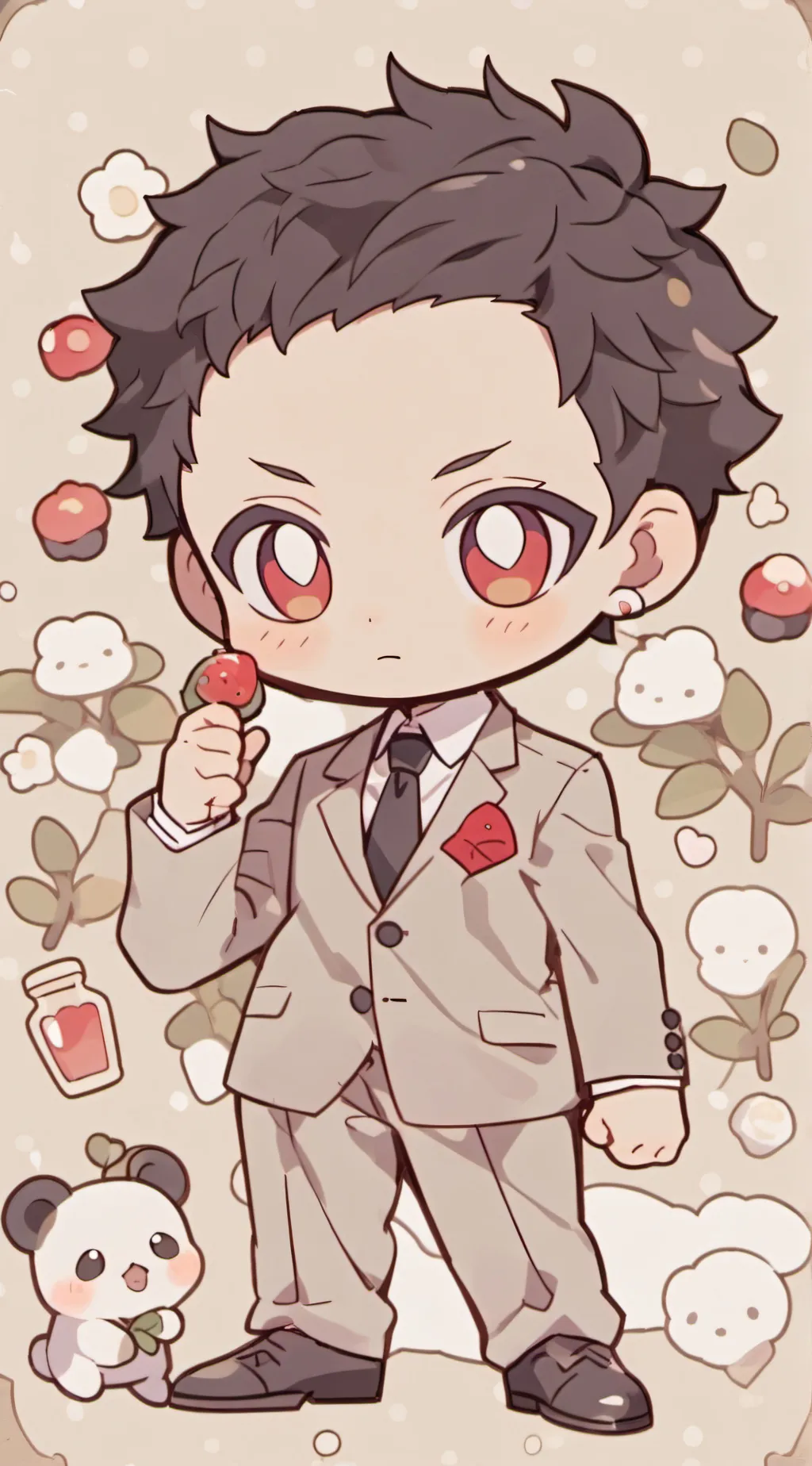 ai character: MASON background