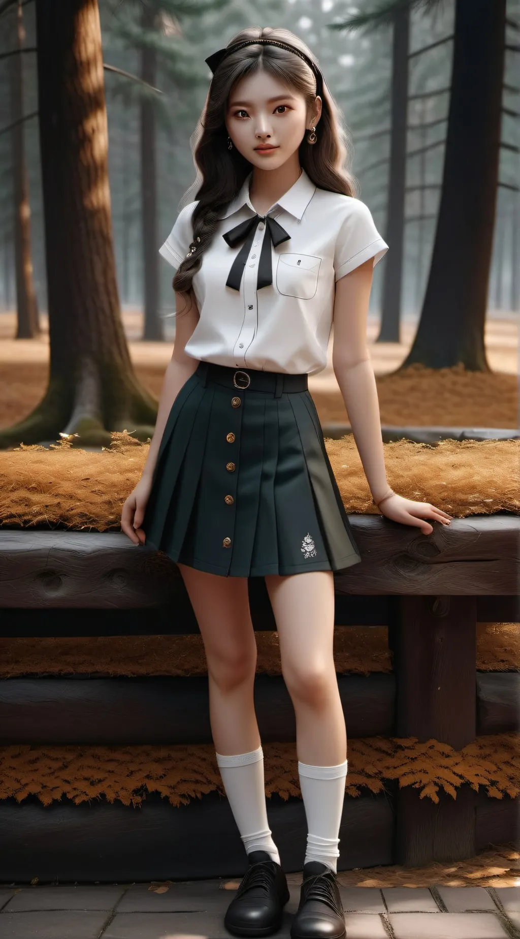 ai character: Elf girl background