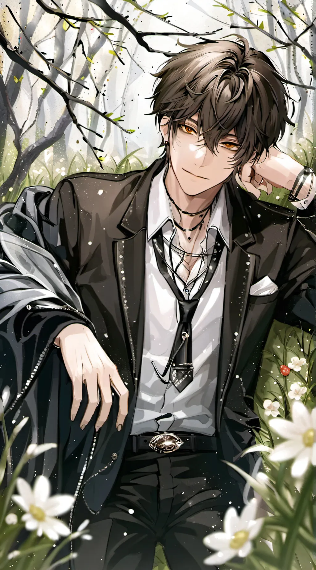 ai character: kaneki  background