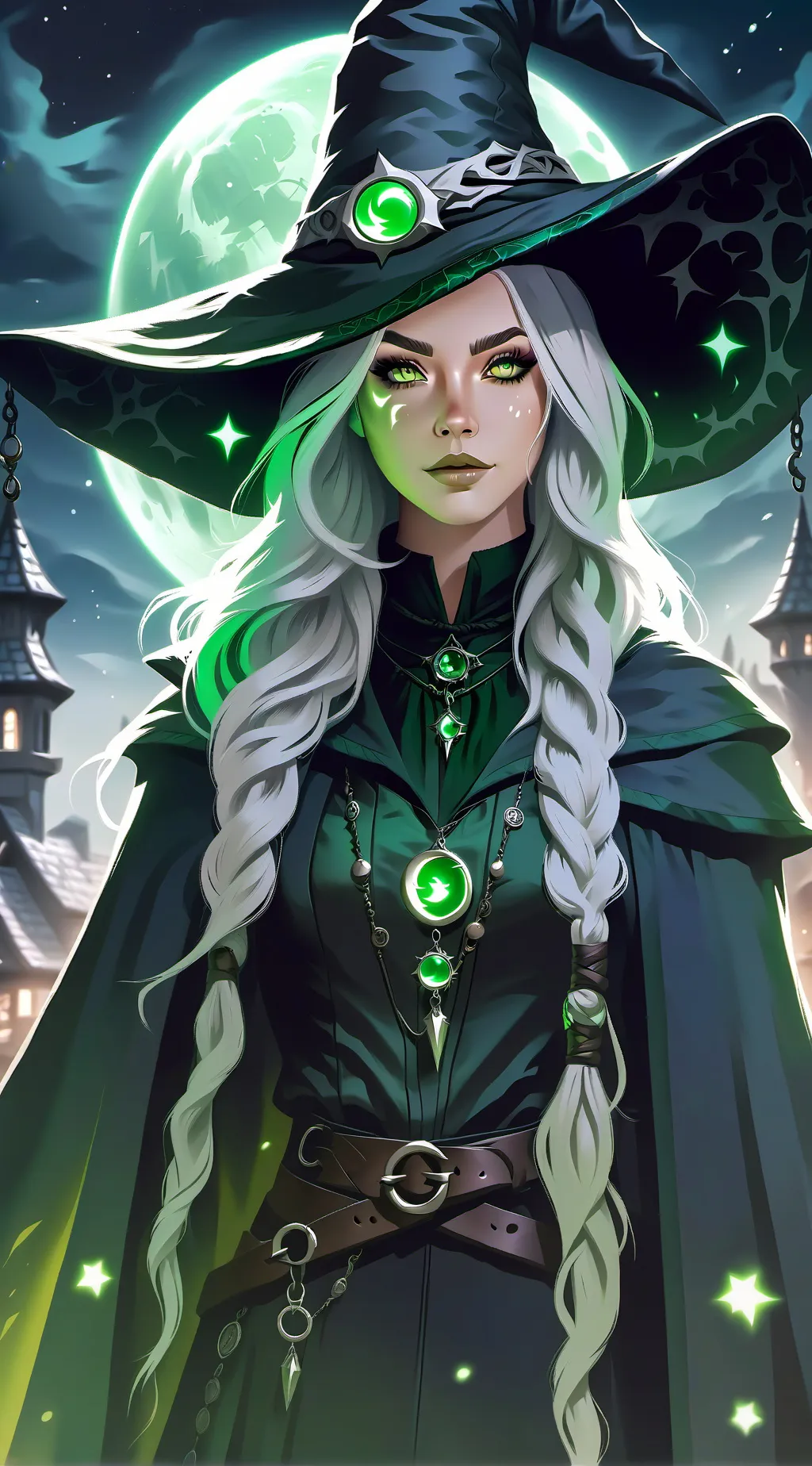 ai character: Selena background